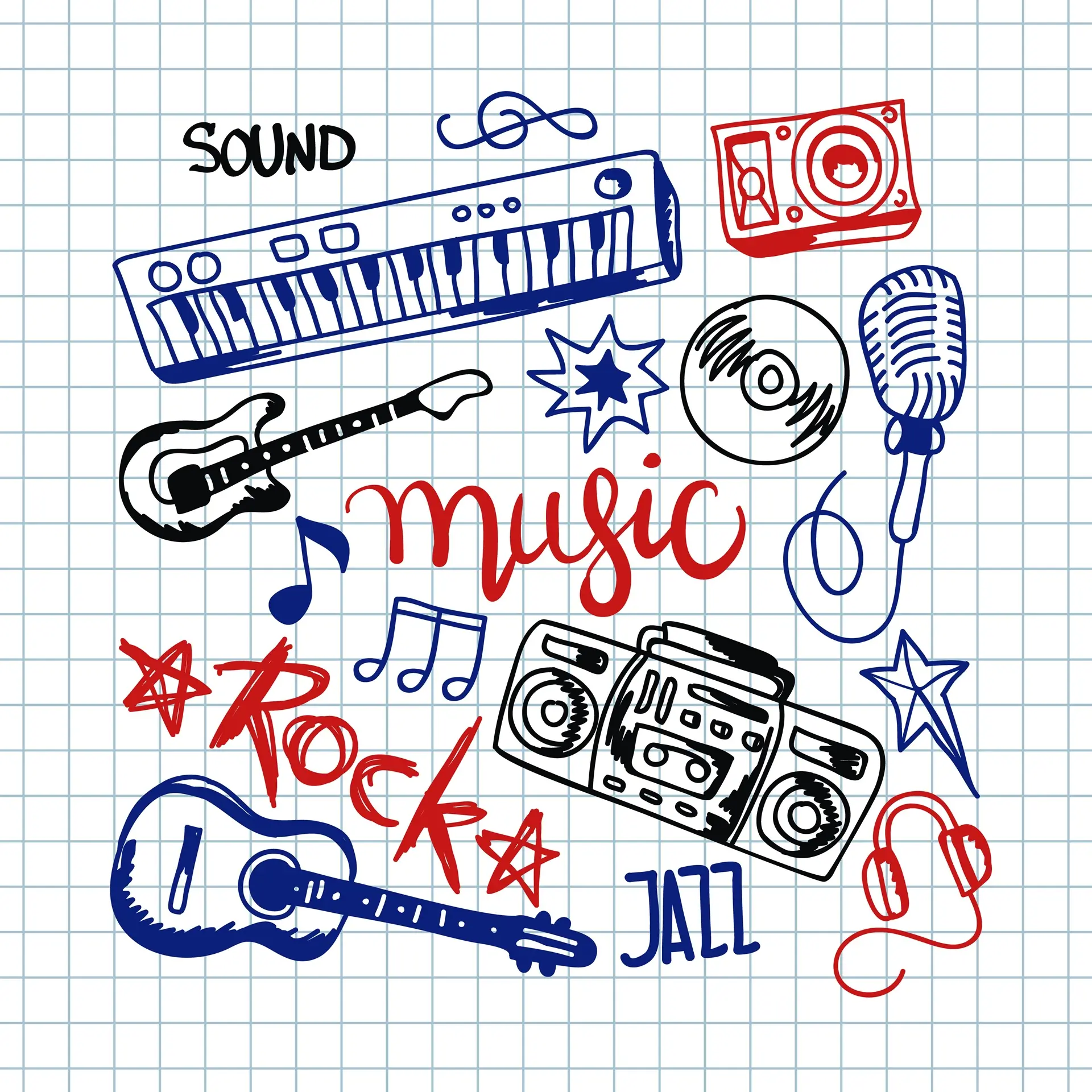 music genre graphic